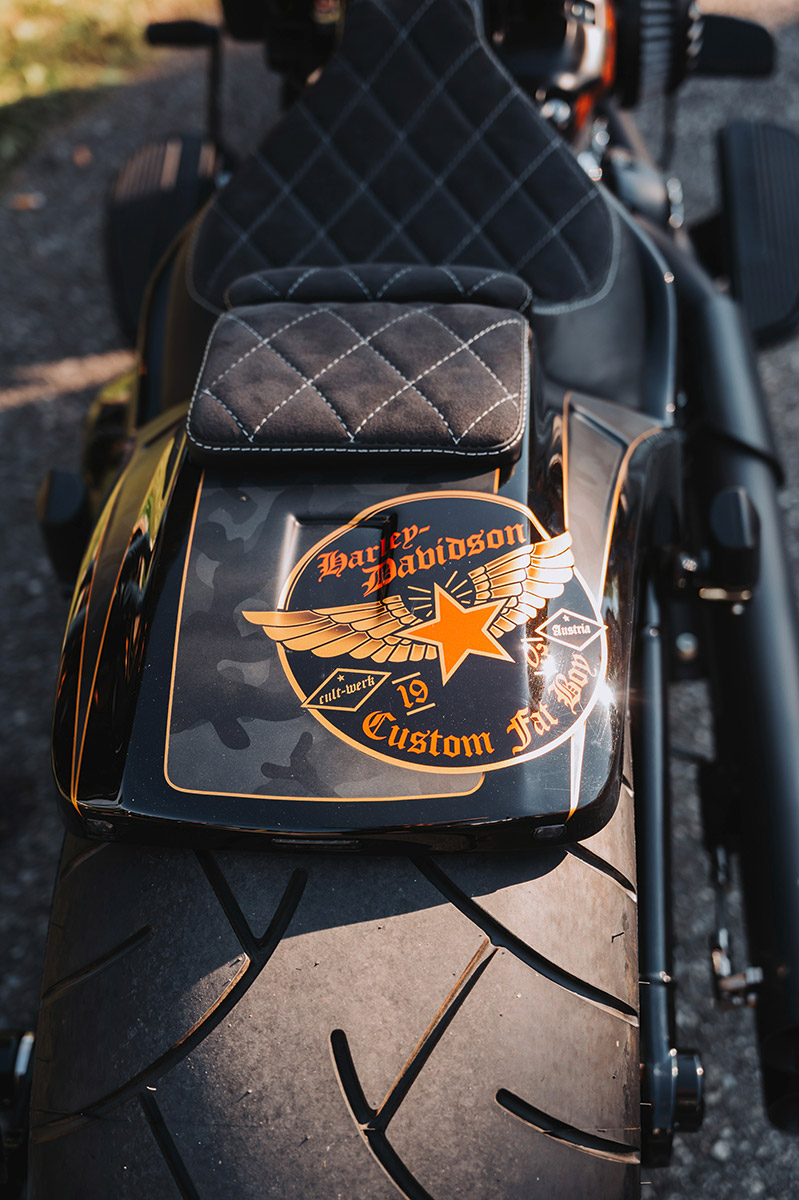 HARLEY FAT BOY - Heckumbau RACING (BJ. ab 2018)