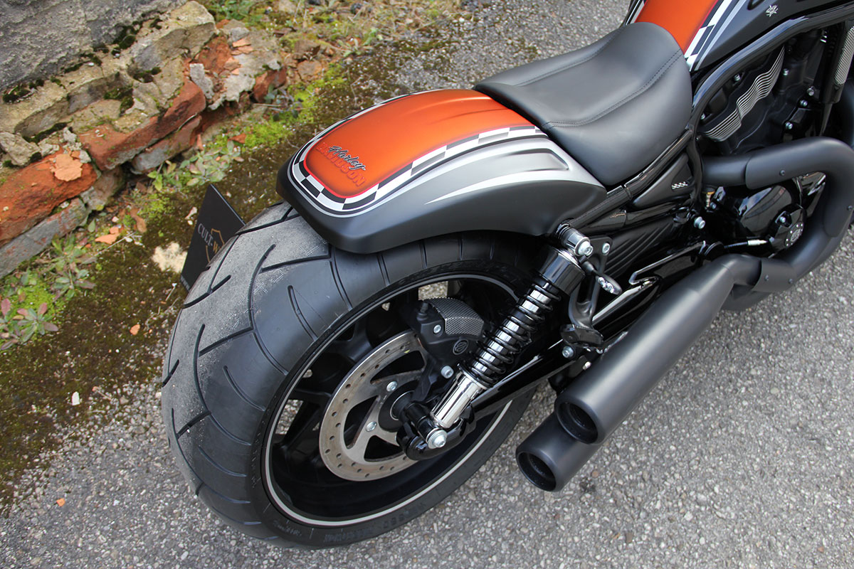 Tieferlegungskit (passend für Harley-Davidson Modelle: VRSC V-Rod & Night Rod Special ab 2002 - 2017)