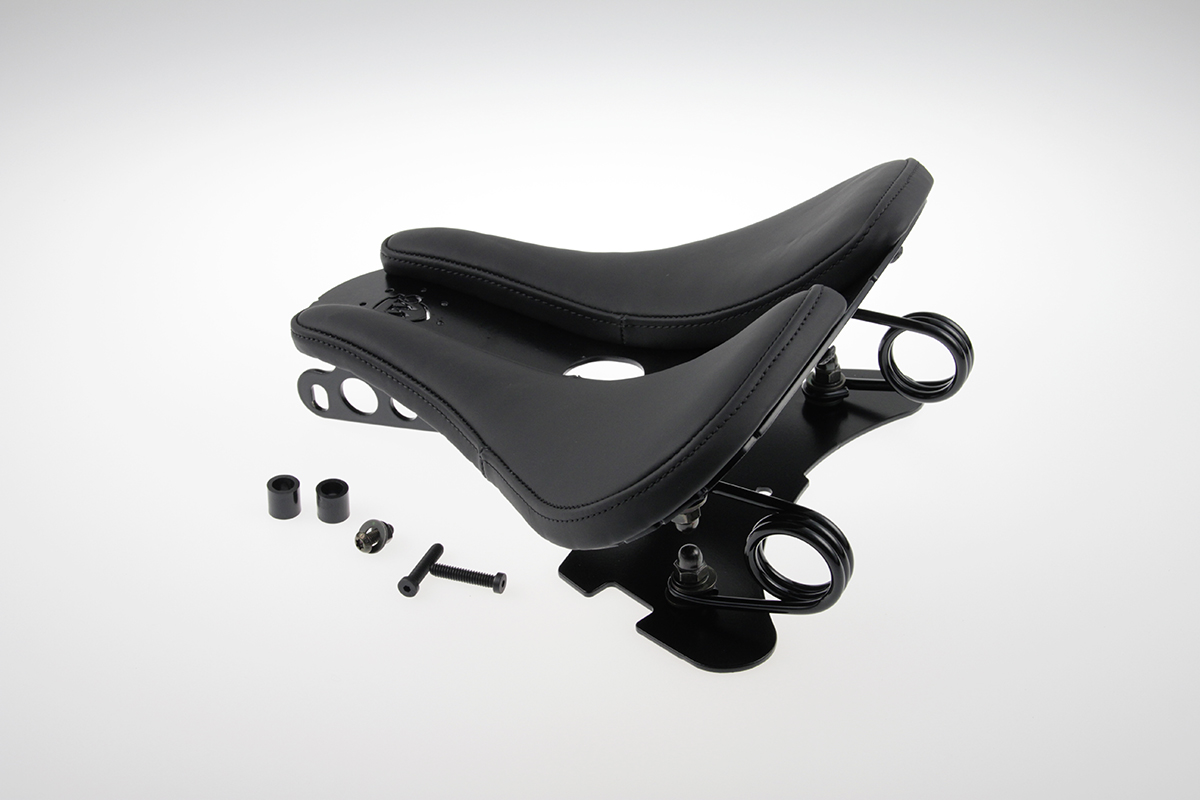 HARLEY SPORTSTER - Schwingsattel OLD SCHOOL (BJ. alle SPO, mit Leder)
