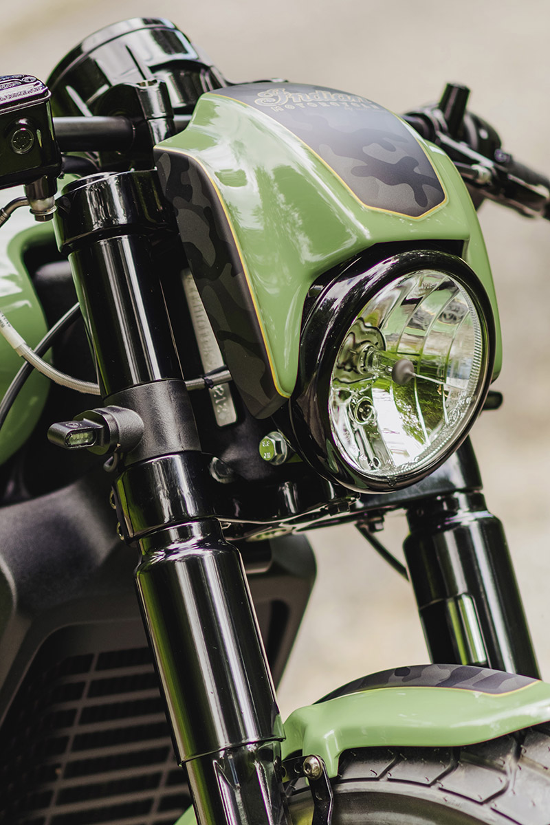 INDIAN SCOUT - Scheinwerfermaske NRS STYLE (BJ. Bobber ab 2018)