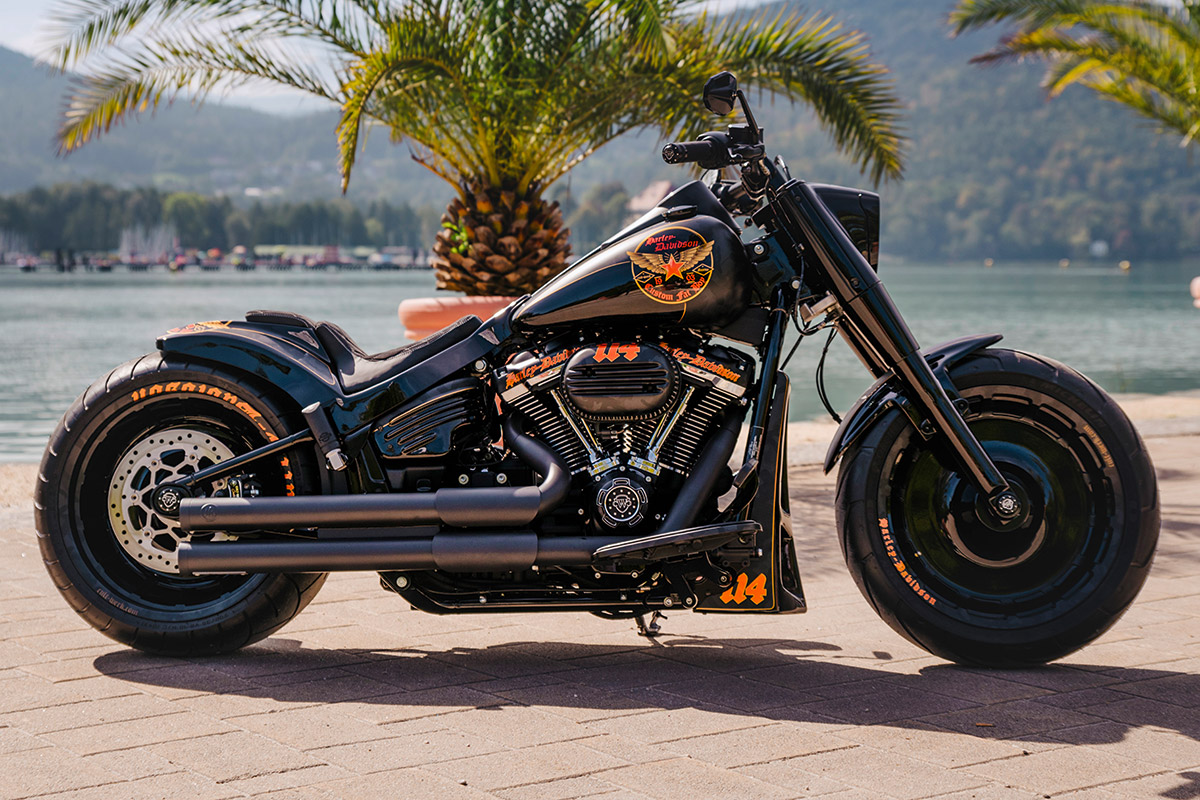 Heckumbau RACING (passend für Harley-Davidson Modelle: Fat Boy ab 2018)