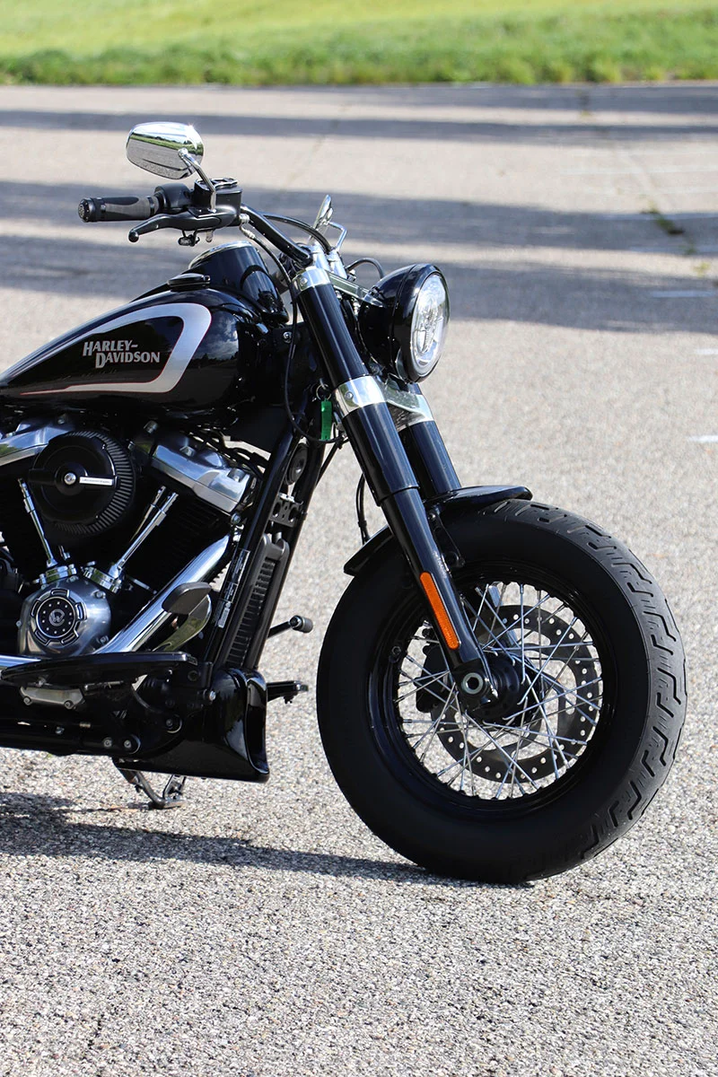 Frontfender OLD SCHOOL (passend für Harley-Davidson Modelle: Softail Slim ab 2018)