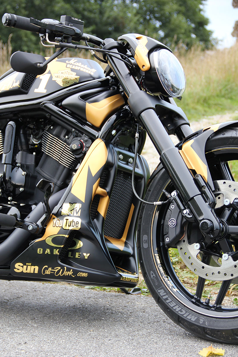 HARLEY V ROD NIGHT ROD SPECIAL - Kühlerverkleidung RACING (BJ. 2002 - 2017)