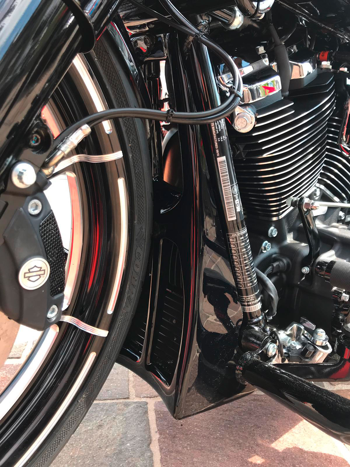 HARLEY TOURING - Bugspoiler CUSTOM (BJ. Touring ab 2017, ohne Sturzbügel)
