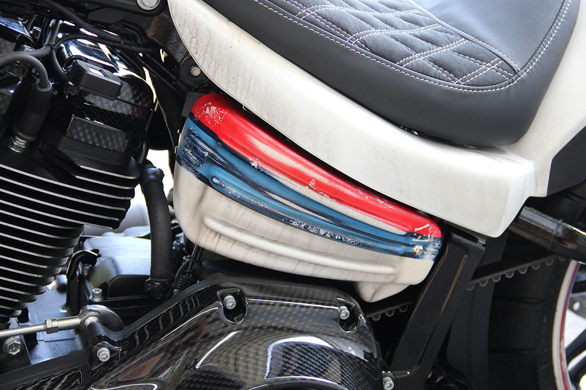 HARLEY SOFTAIL - Seitendeckel Set RACING (BJ. ab 2018)