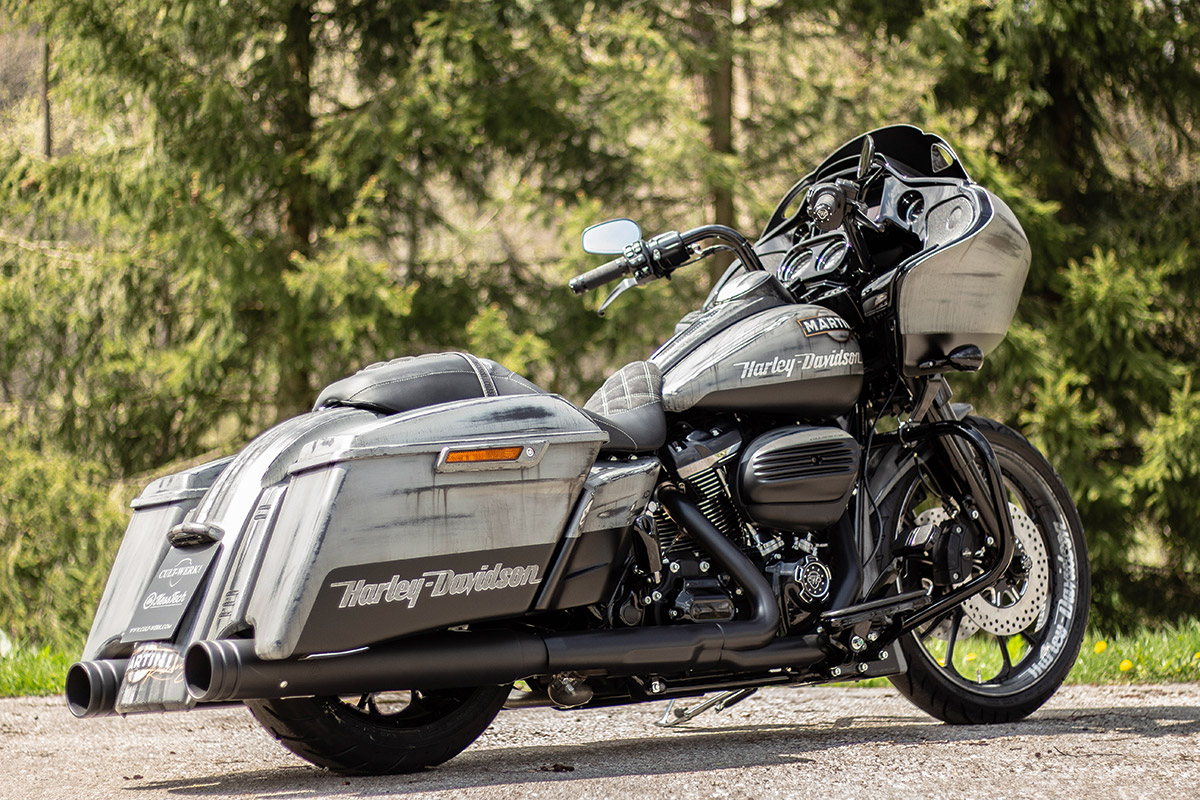 HARLEY TOURING - Seitendeckel Set CUSTOM (BJ. Touring ab 2009)