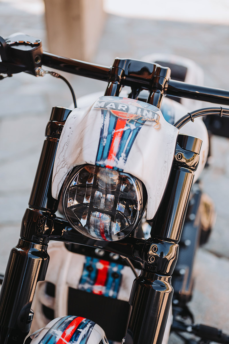 Gabel Cover Kit (passend für Harley-Davidson Modelle: Breakout ab 2018, mit Fräsung)