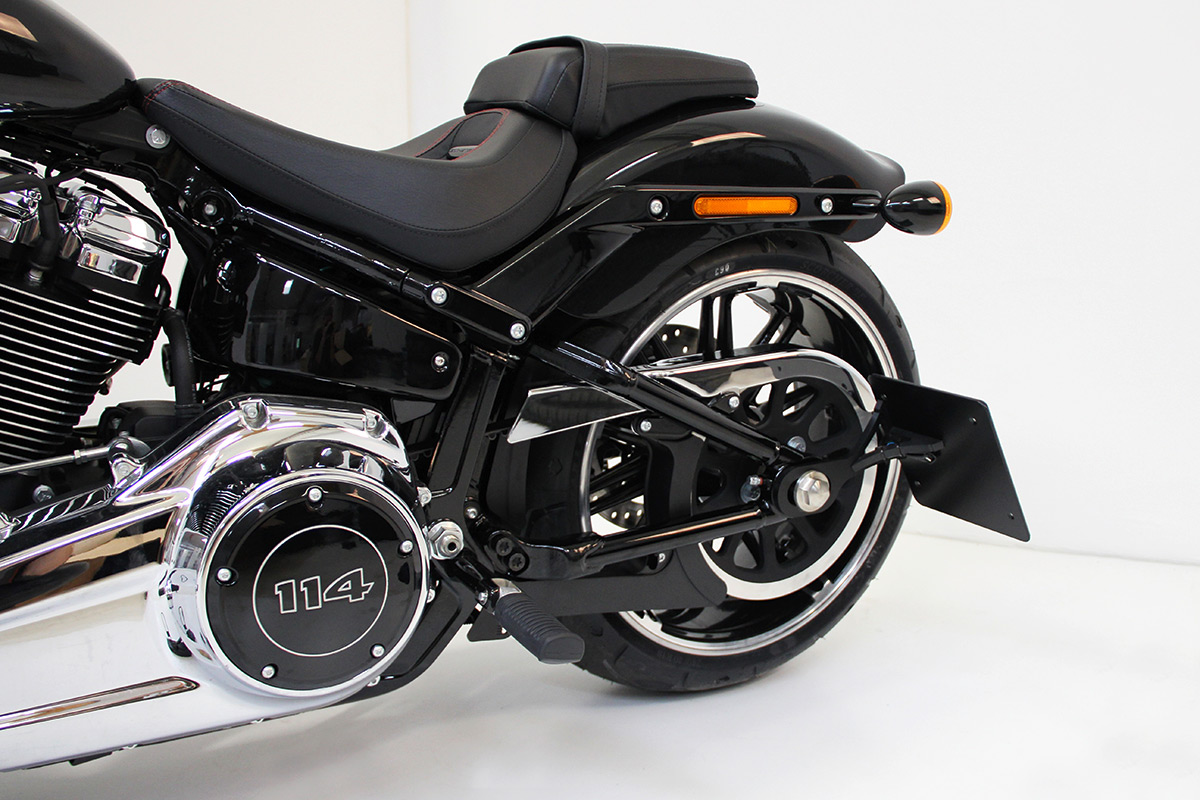 HARLEY SOFTAIL - Kennzeichenhalter mit TÜV (BJ. ab 2018)