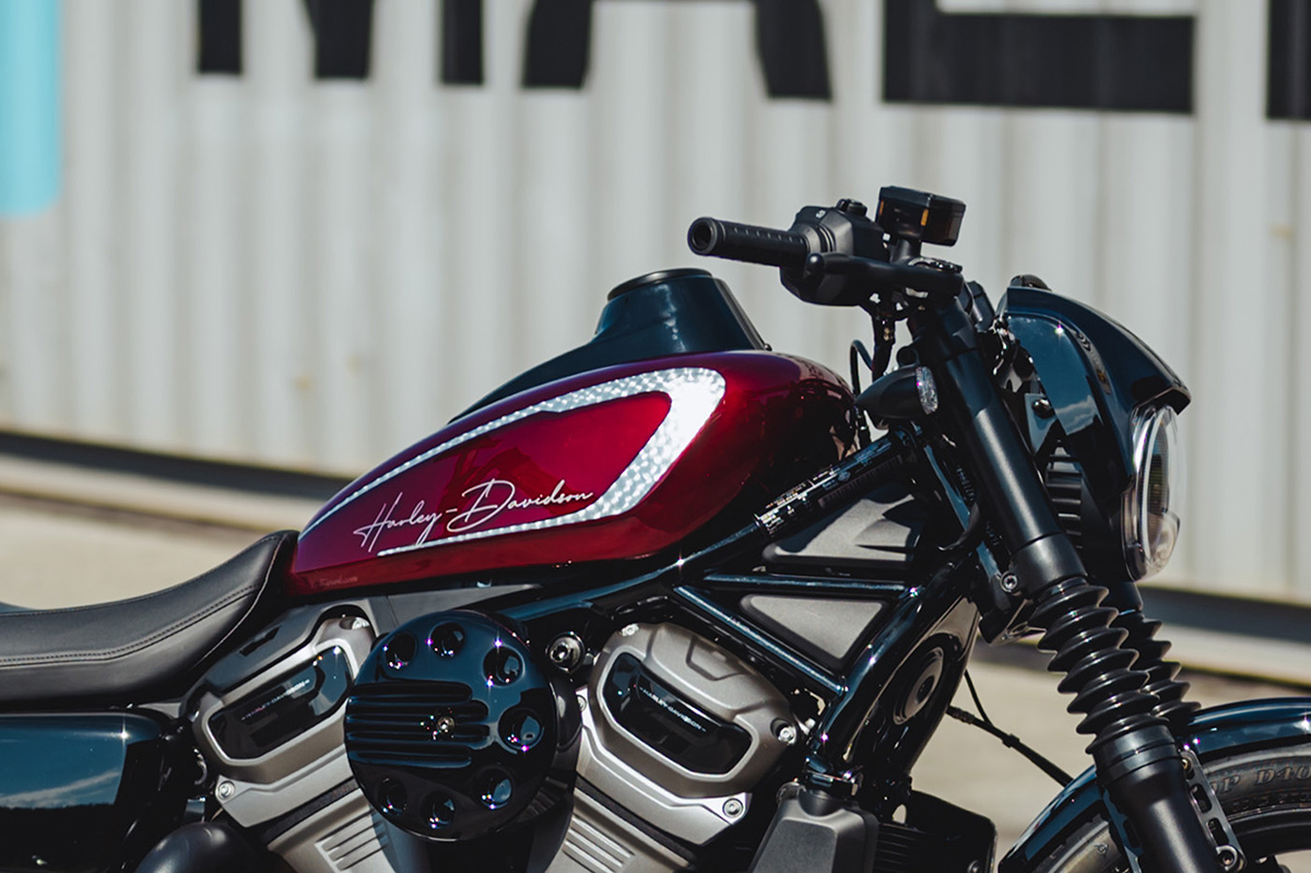 HARLEY NIGHTSTER - Dash Cover inkl. Tachoversatz (BJ. ab 2022)