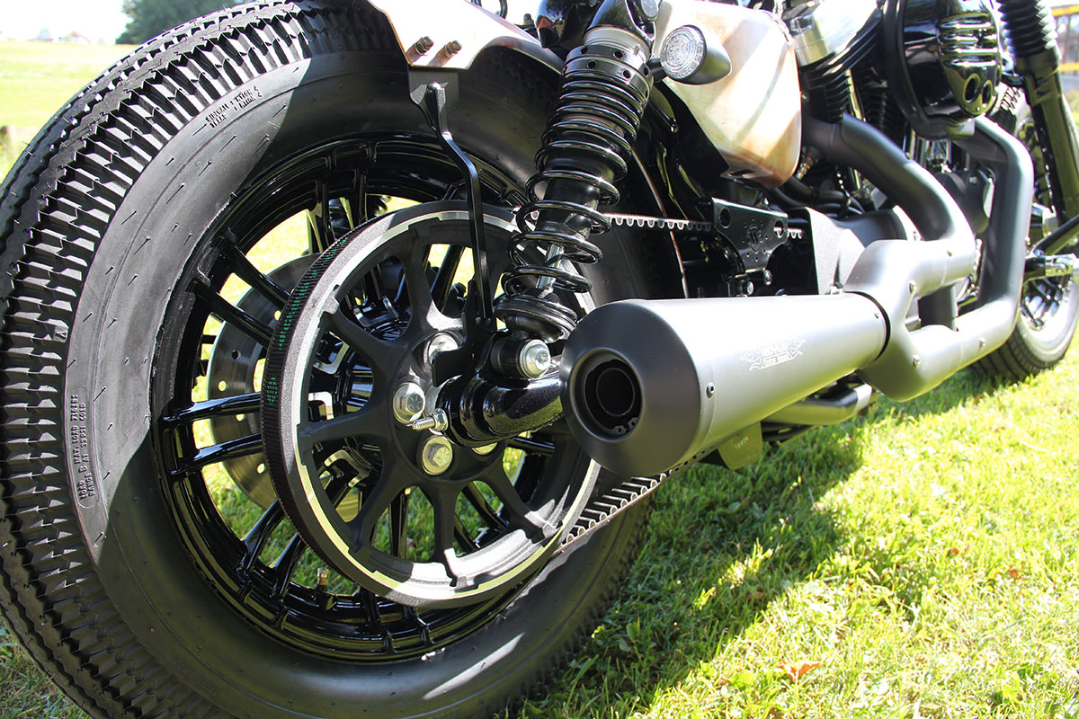 HARLEY SPORTSTER - Achscover hinten (BJ. alle SPO ab 2004)