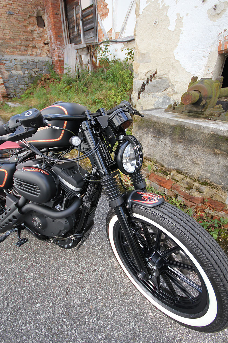 Frontfender BOBBER (passend für Harley-Davidson Modelle: alle Sportster 883, lackierfähig)