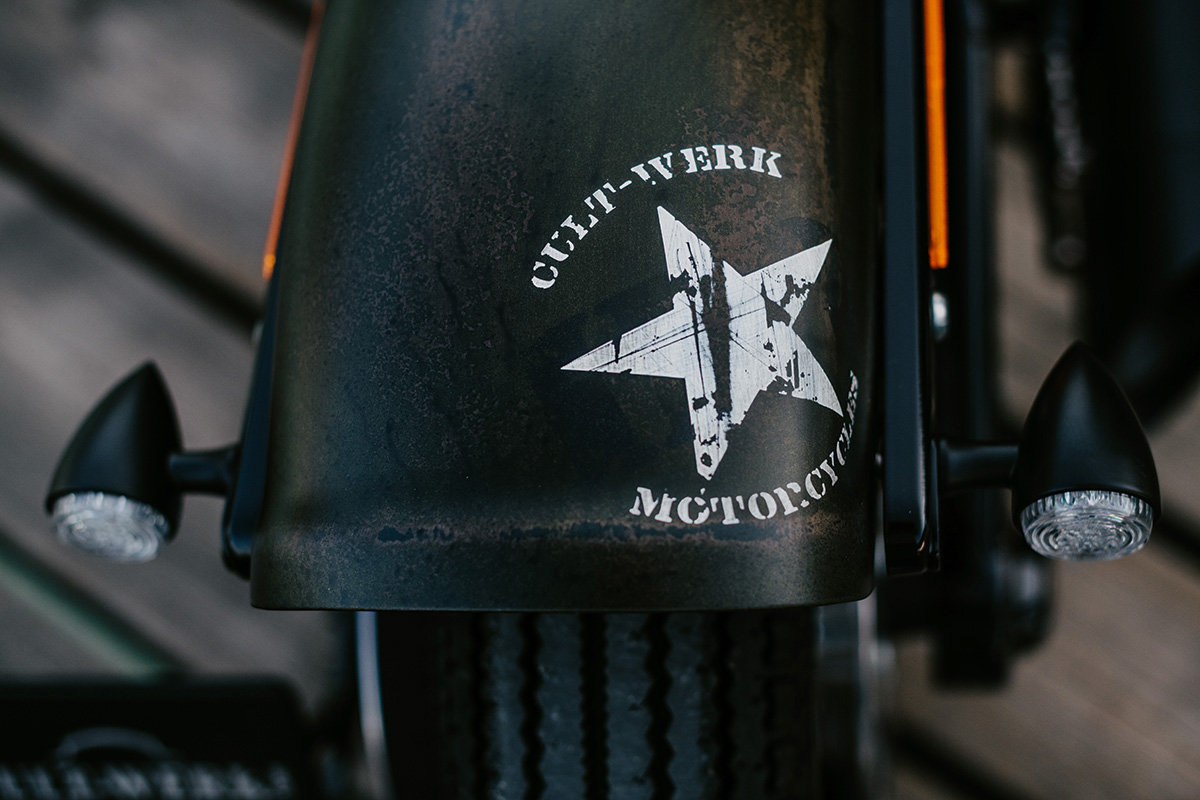 HARLEY SOFTAIL - Heckfender ORIGINAL STYLE SHORT (BJ. Street Bob & Softail Standard ab 2018)