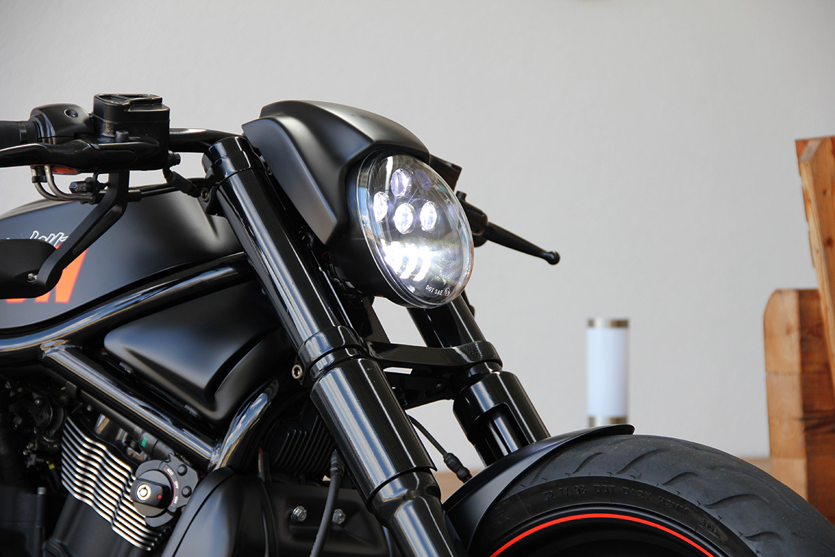 HARLEY V ROD NIGHT ROD SPECIAL - Untere Gabel Cover (BJ. 2007 - 2011)