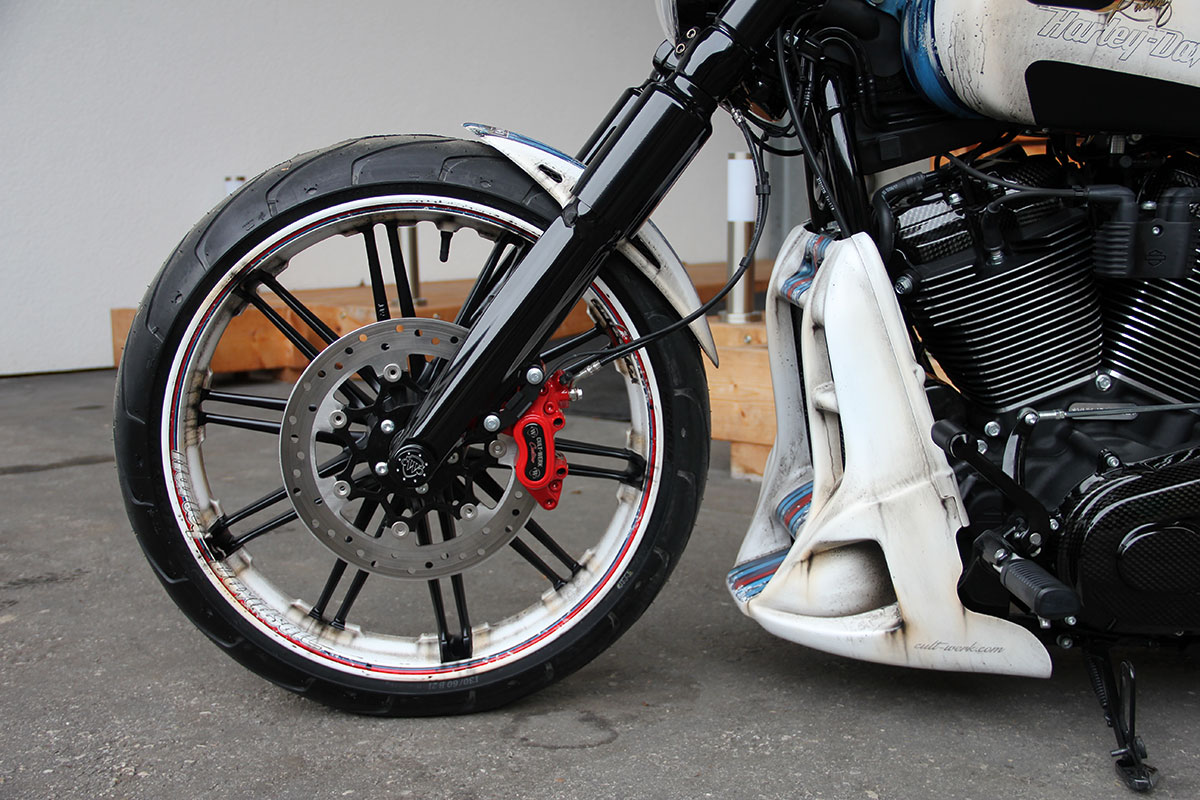 HARLEY SOFTAIL - Kühlerverkleidung RACING (Breakout ab 2018 & FXDR)