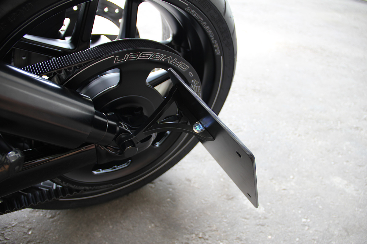 HARLEY V ROD NIGHT ROD SPECIAL - Kennzeichenhalter mit TÜV (BJ. 2002 - 2017)