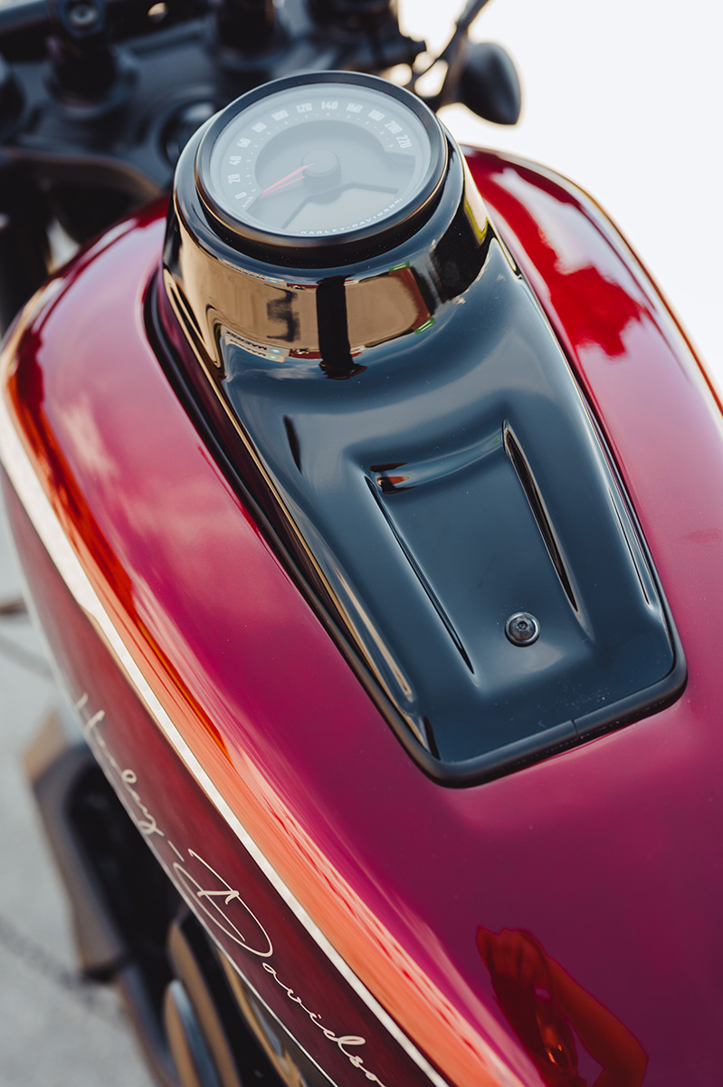 HARLEY NIGHTSTER - Dash Cover inkl. Tachoversatz (BJ. ab 2022)