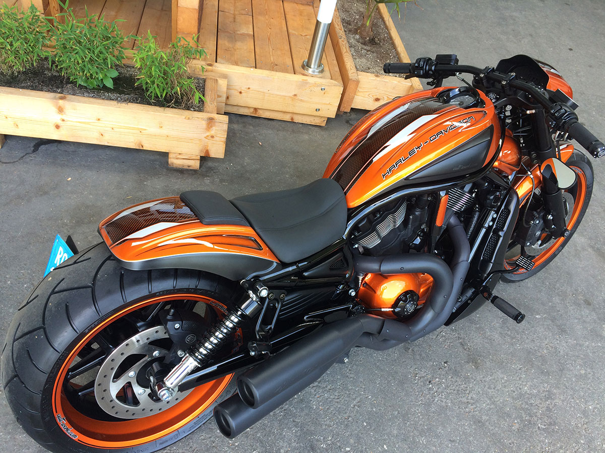 HARLEY V ROD MUSCLE - Airbox Cover SPECIAL (BJ. 2009 - 2017, V-Rod Muscle ohne LFD)