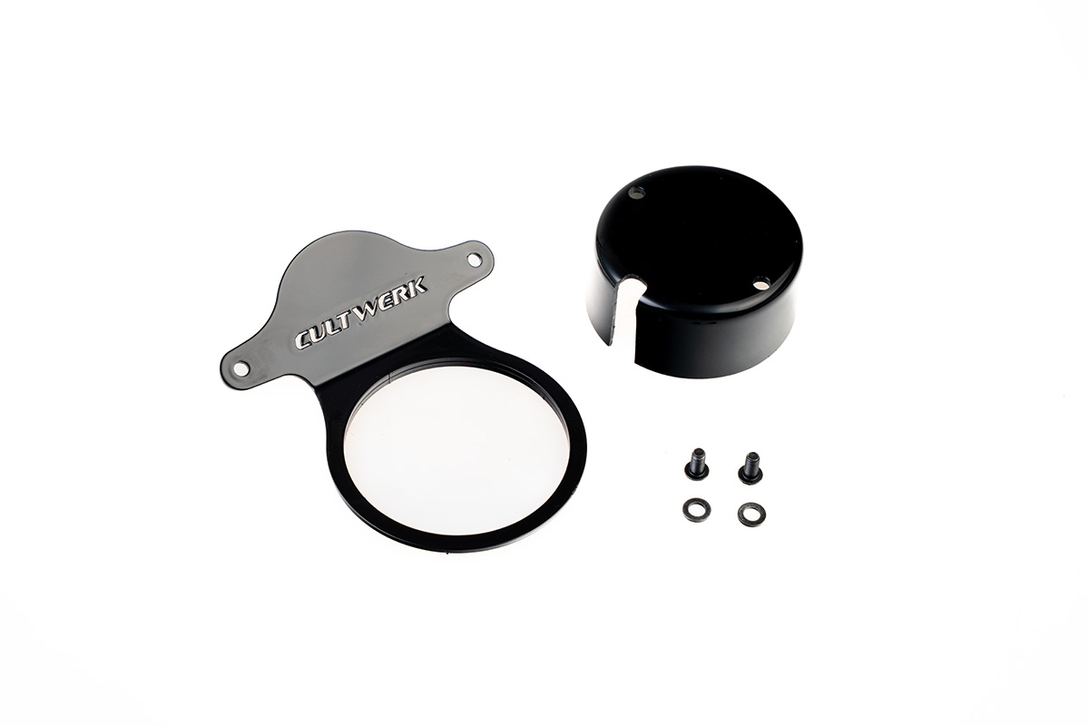 Speedometer Mount "Round" for Harley-Davidson Breakout 2025+ (for Round Speedometer, Gloss Black)