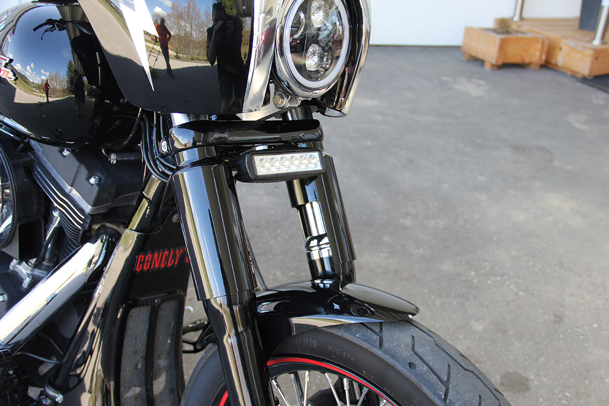 HARLEY - Untere Gabel Cover (BJ. Dyna 2007 - 2017 & Street Bob ab 2018)