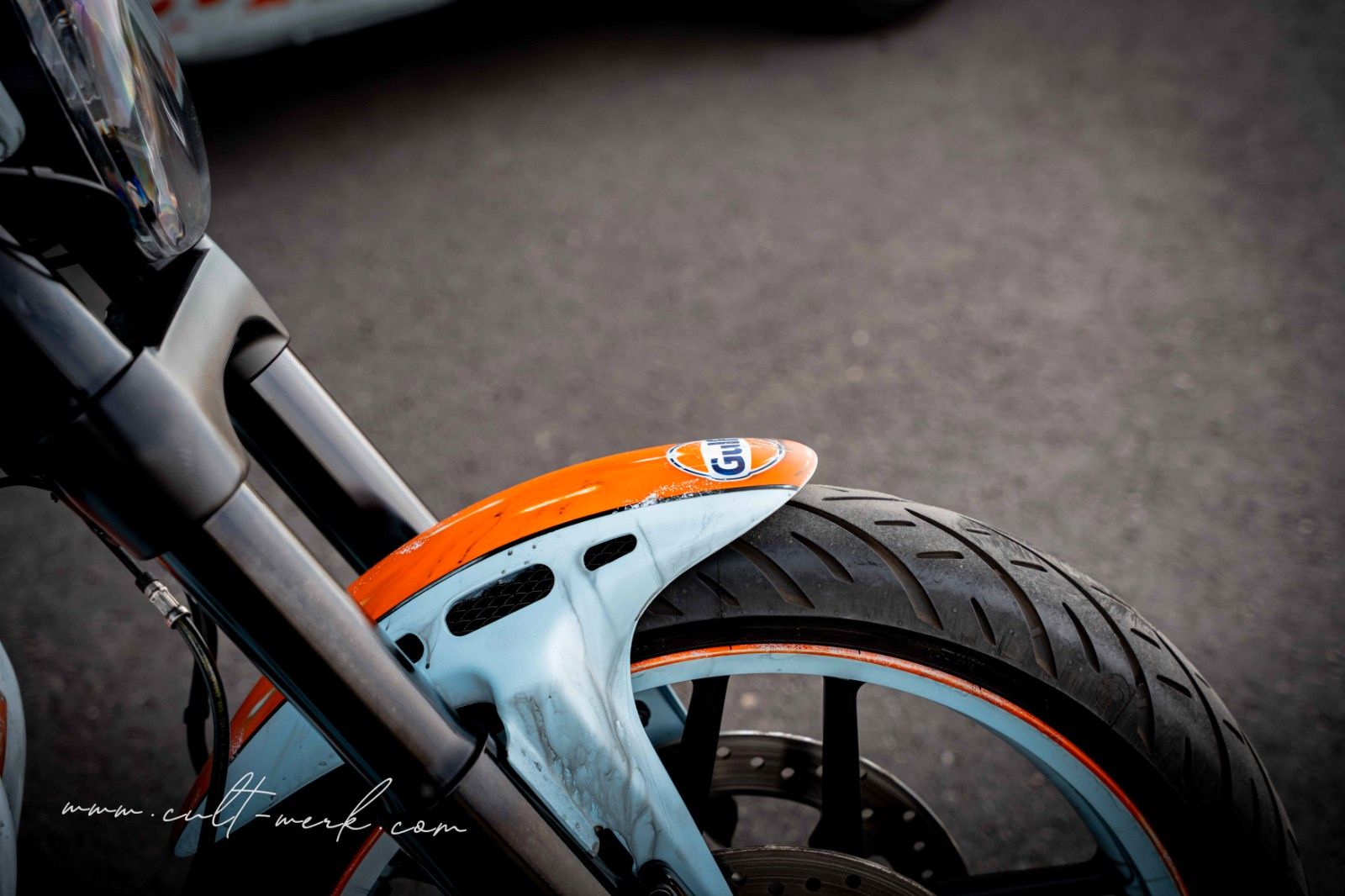 HARLEY DAVIDSON V-Rod Night Rod Special "GULF" by Cult-Werk HARLEY DAVIDSON V-Rod Night Rod Special "GULF" by Cult-Werk