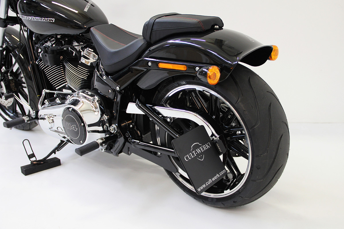 HARLEY SOFTAIL - Kennzeichenhalter mit TÜV (BJ. ab 2018)