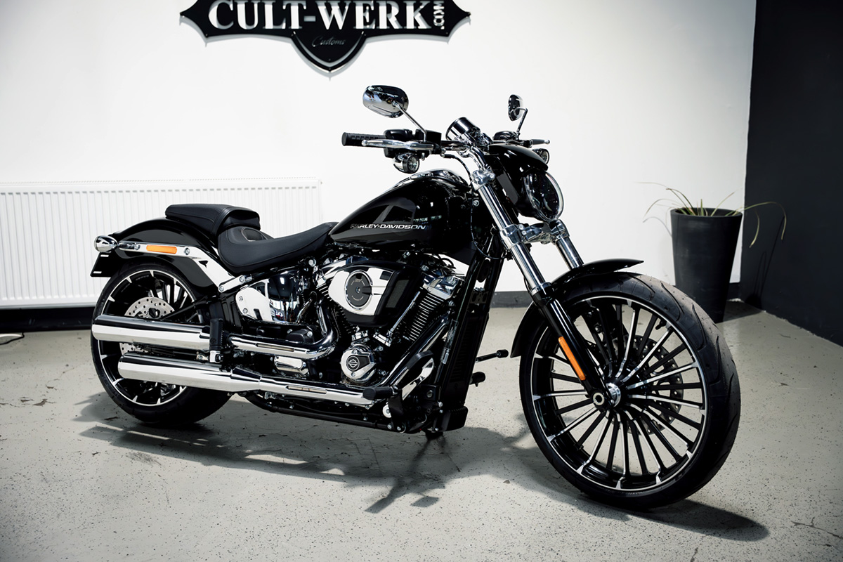 Scheinwerferkit NIGHT ROD STYLE, inkl. LED Scheinwerfer (passend für Harley-Davidson Modelle: Breakout 2025)