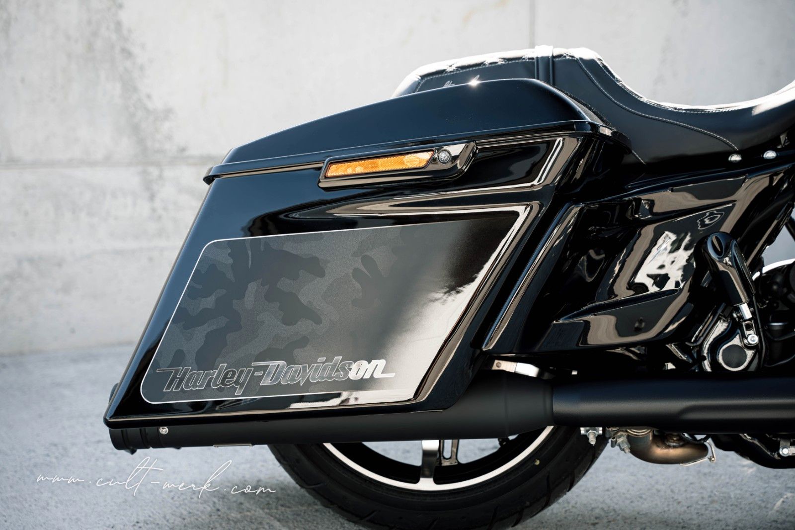 HARLEY DAVIDSON STREET GLIDE 25 "FADE CAMOU" LUFT by Cult-Werk