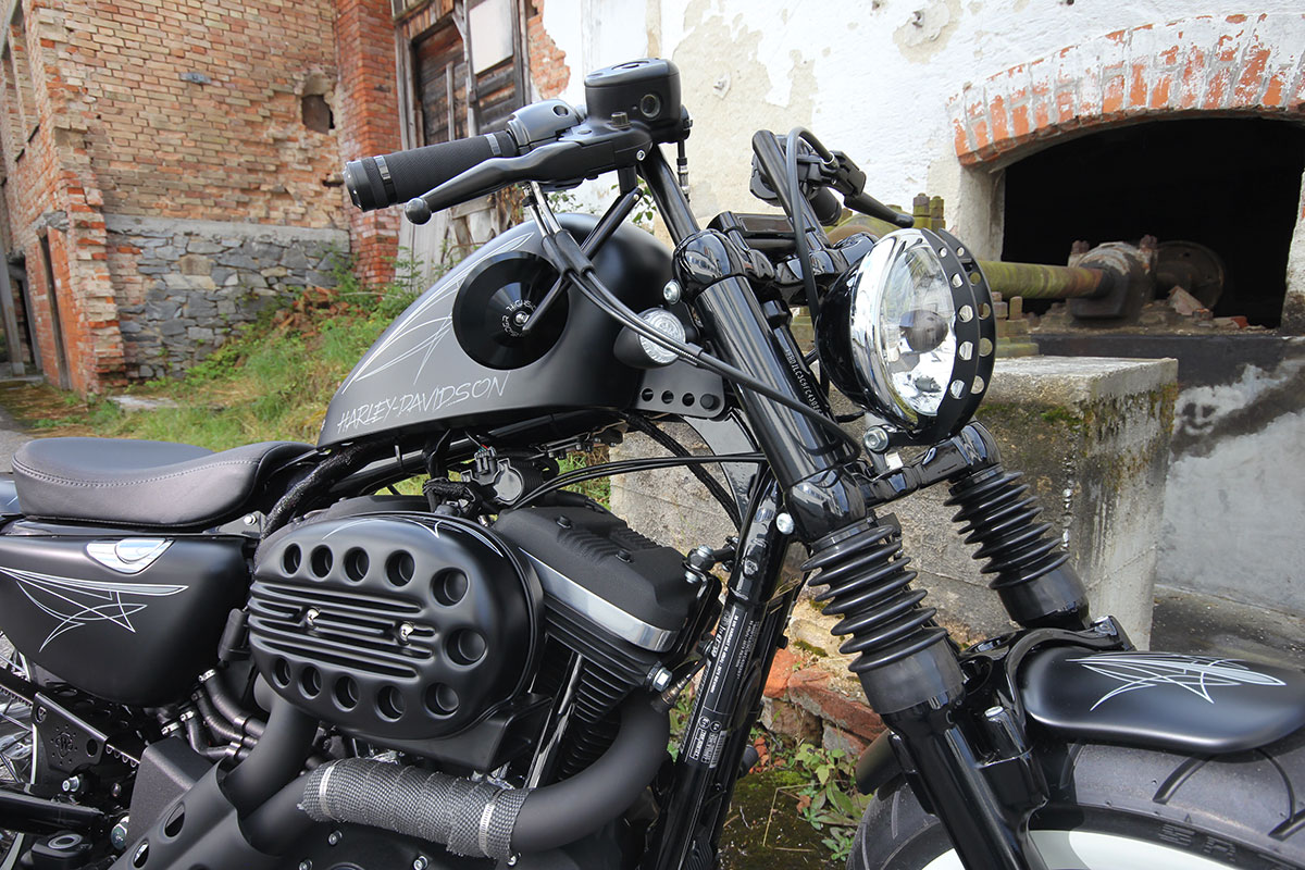 HARLEY SPORTSTER - Obere Gabel Cover (BJ. SPO 48 bis 2015)