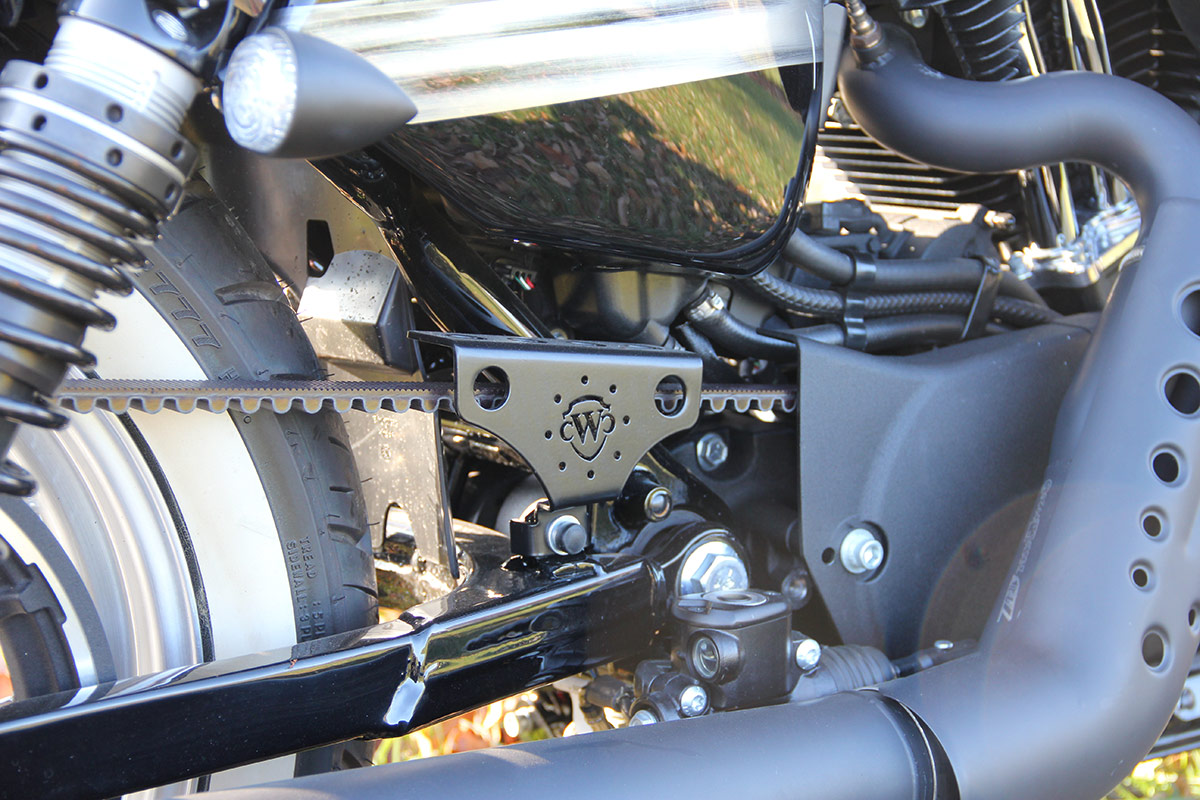 HARLEY SPORTSTER - Beltschutz kurz (BJ. alle SPO)