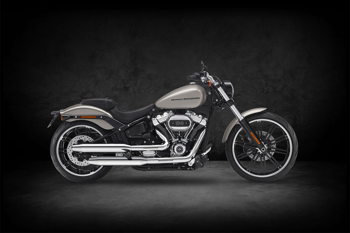 HARLEY SOFTAIL - KESSTECH Endtöpfe 2in2 Fusion Long (mit EU-Typengenehmigung)