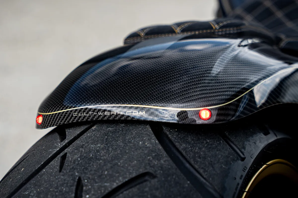 Rear Conversion RACING with 3in1 Lights (suitable for Harley-Davidson models: VRSC V-Rod & Night Rod Special from 2007 - 2017, 2-seater) Rear Conversion RACING with 3in1 Lights (suitable for Harley-Davidson models: VRSC V-Rod & Night Rod Special from 2007 - 2017, 2-seater)