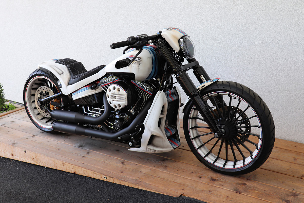 HARLEY BREAKOUT - Kühlerverkleidung RACING (Breakout bis 2017)