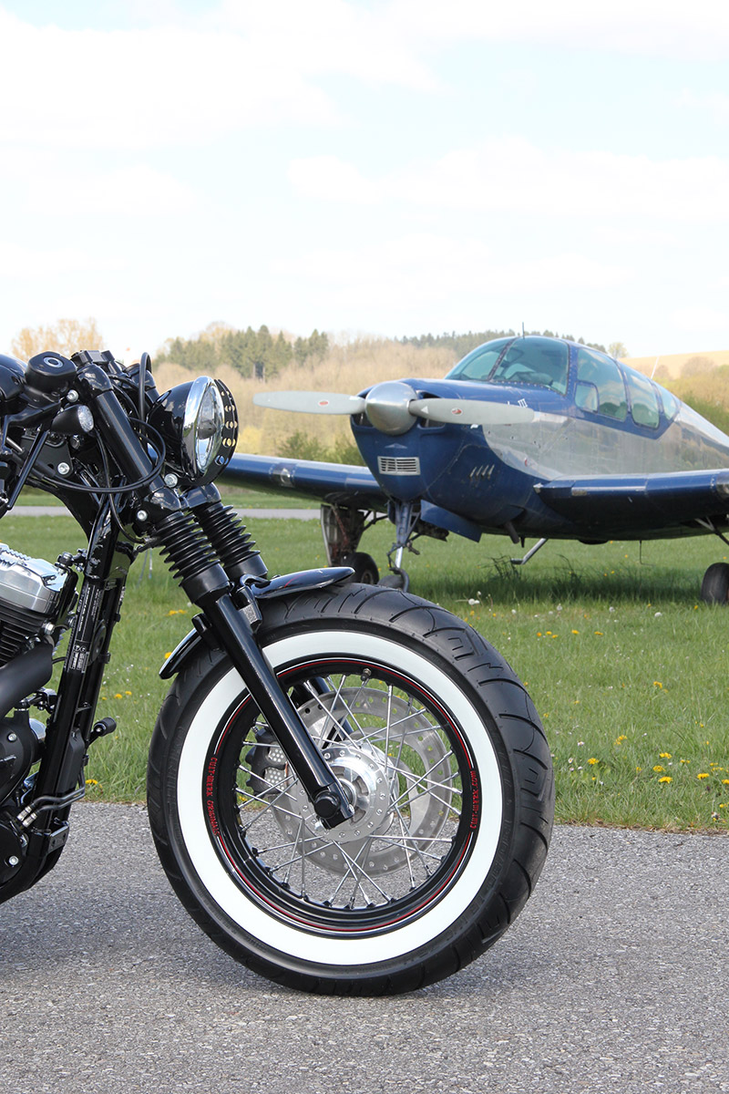 HARLEY SPORTSTER - Achscover vorne (BJ. alle SPO bis 2015 + 883 bis aktuell)