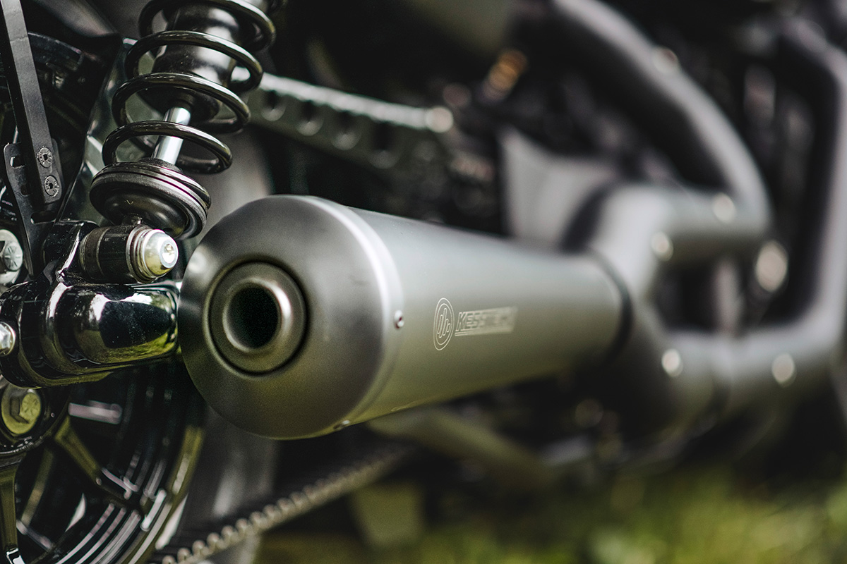 HARLEY SPORTSTER - KESSTECH Komplettanlage Short 2in1 (mit EG / ABE)