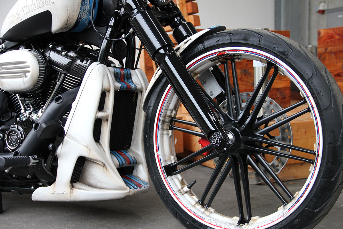 HARLEY SOFTAIL - Kühlerverkleidung RACING (Breakout ab 2018 & FXDR)