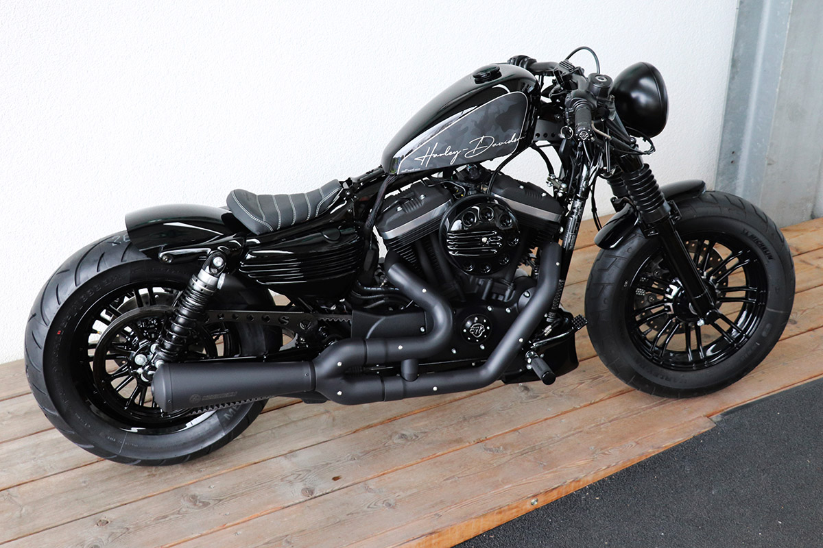 HARLEY SPORTSTER - Heckfender LOW (BJ. SPO ab 2004 bis aktuell)