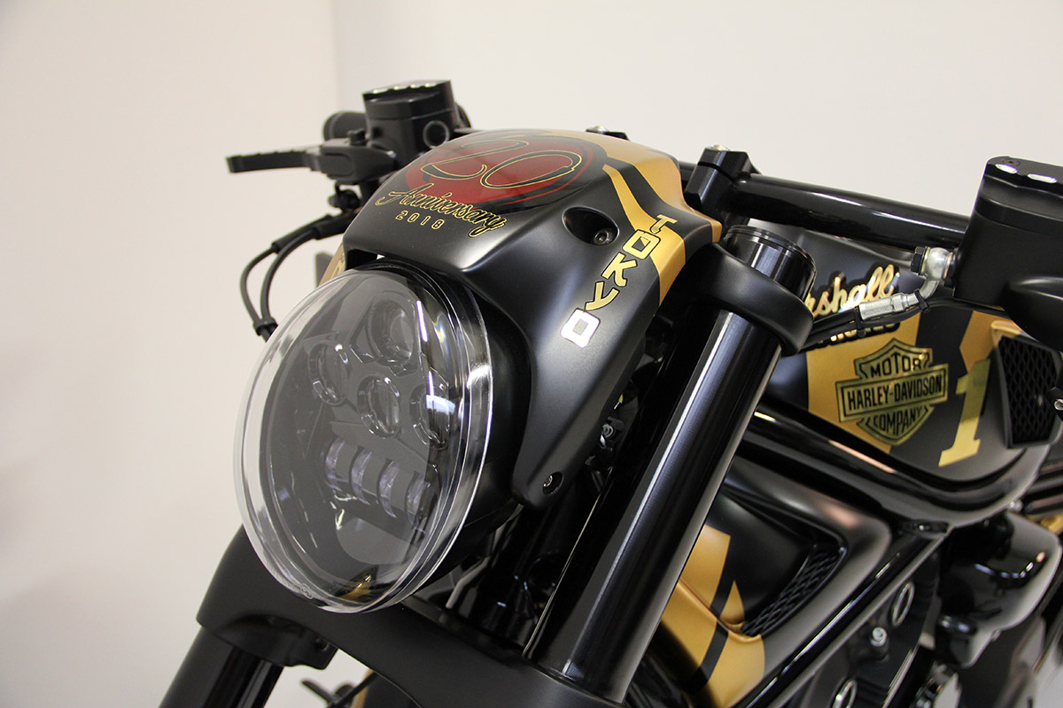 HARLEY V ROD NIGHT ROD SPECIAL - Scheinwerfertieferlegungskit (BJ. 2012 - 2017)
