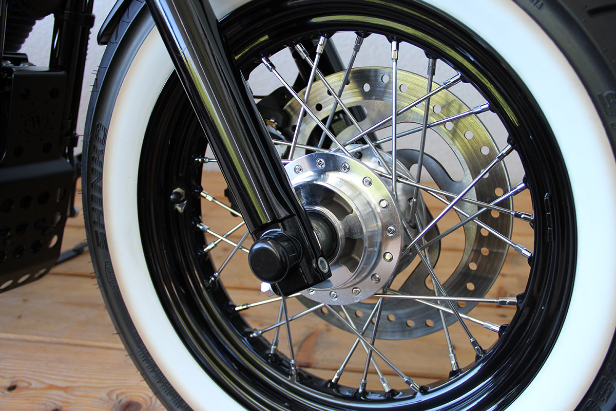 HARLEY SPORTSTER - Achscover vorne (BJ. alle SPO bis 2015 + 883 bis aktuell)