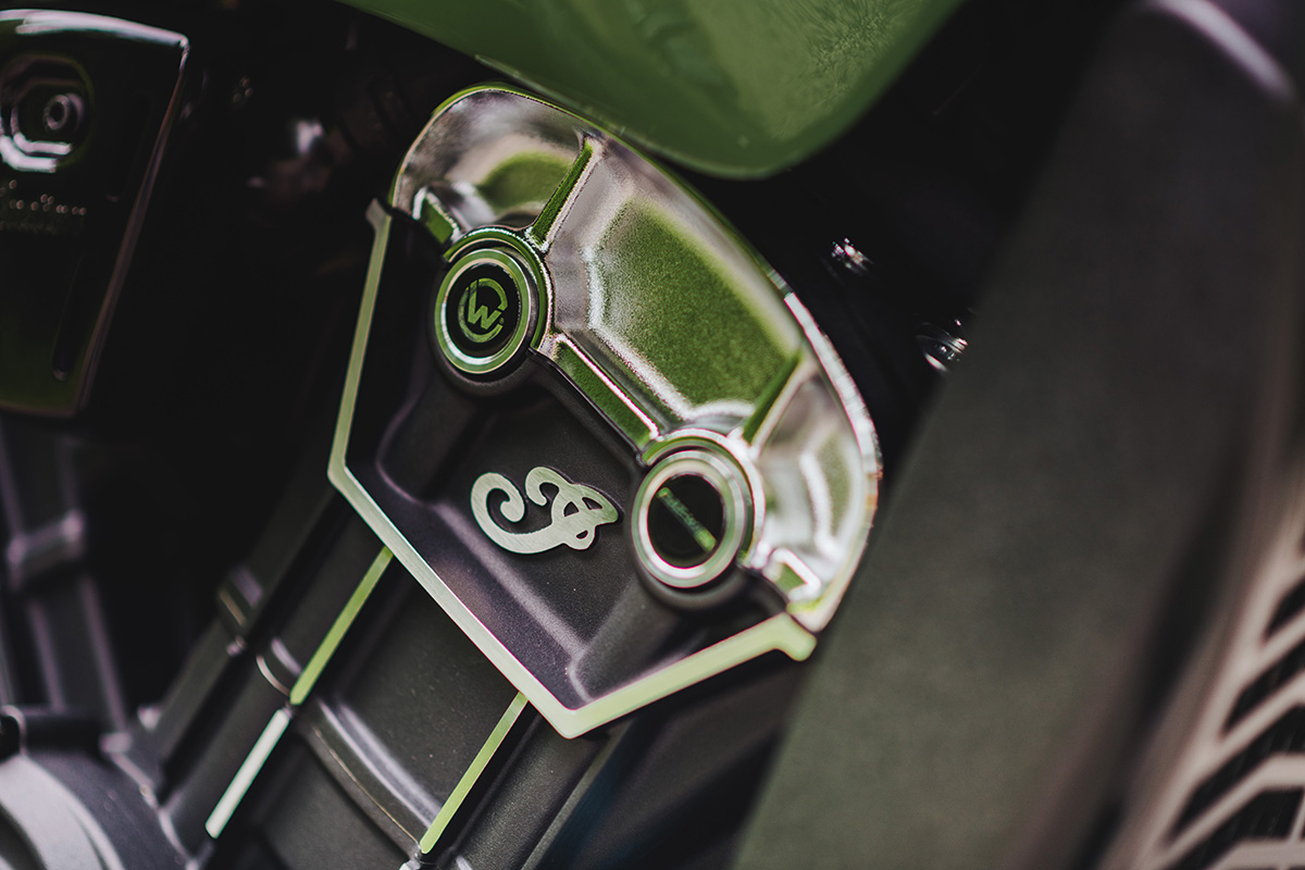 INDIAN SCOUT - Nockenwellencover 4 Stk. (BJ. Scout Modelle ab 2015)