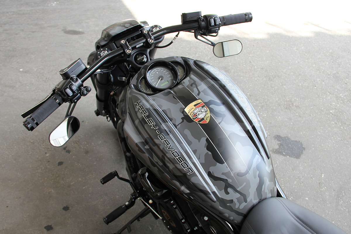 HARLEY V ROD MUSCLE - Airbox Cover CUSTOM (BJ. 2009 - 2017, V-Rod Muscle ohne LFD)