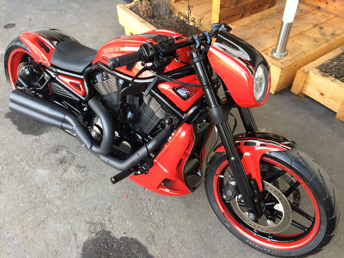 HARLEY V ROD NIGHT ROD SPECIAL - Frontfender CUSTOM V2 (BJ. 2012 - 2017)