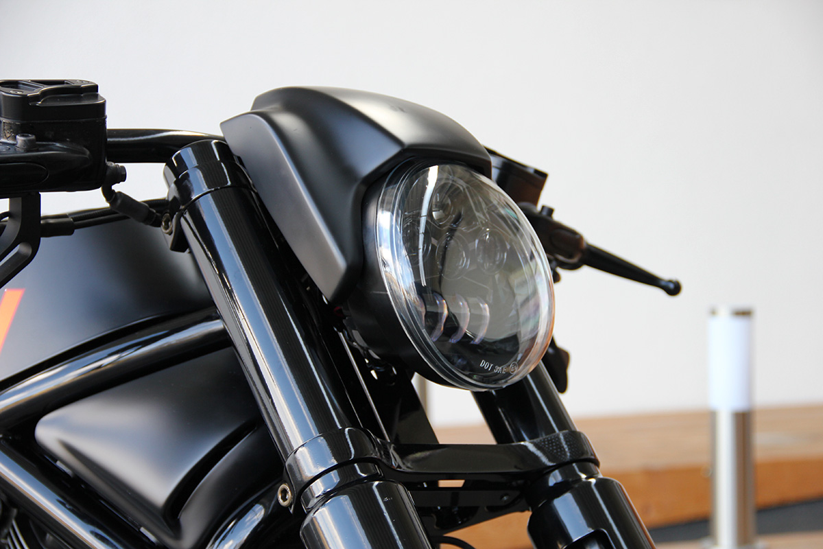 HARLEY V ROD NIGHT ROD SPECIAL - Obere Gabel Cover (BJ. 2007 - 2011)
