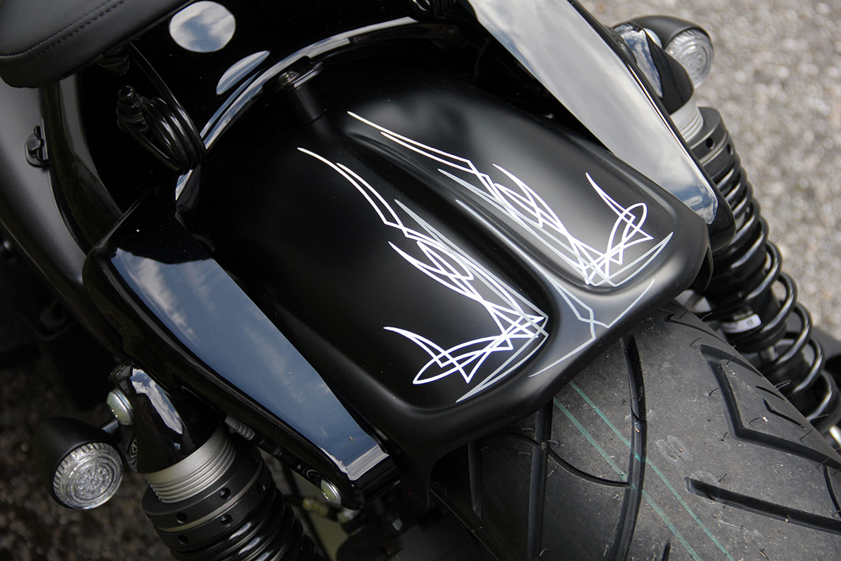 HARLEY SPORTSTER - Fender Struts KURZ (BJ. SPO ab 2004 bis aktuell)