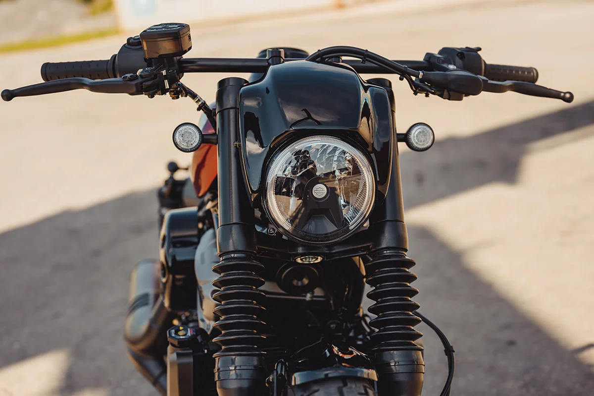 Scheinwerfermaske NRS STYLE (passend für Harley-Davidson Modelle: Nightster ab 2022)