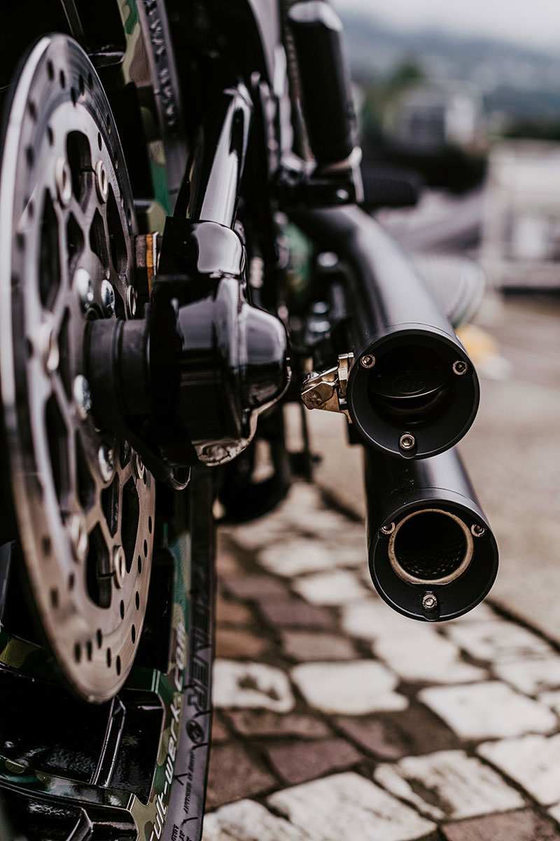 HARLEY SOFTAIL - KESSTECH Klappenanlage 2in2 "Drags" (Softail ab 2018 bis 2020)