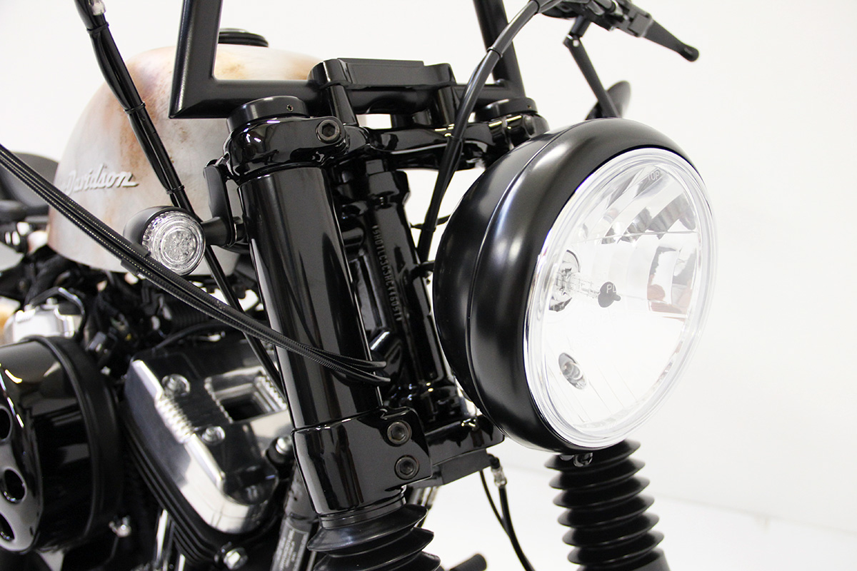 HARLEY SPORTSTER - Schrauben Gabelbrücke schwarz (BJ. SPO ab 2016 bis aktuell)