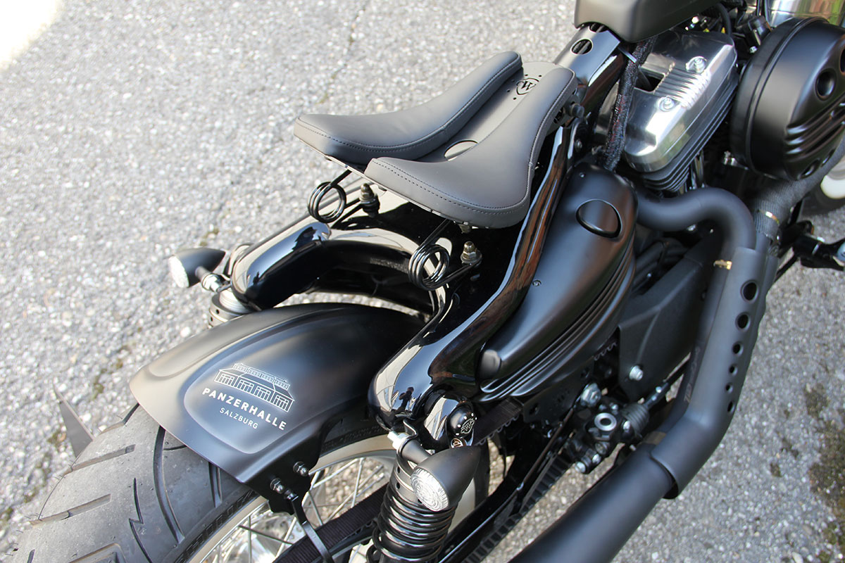 HARLEY SPORTSTER - Rahmenabdeckung lang (BJ. SPO ab 2004 bis aktuell)
