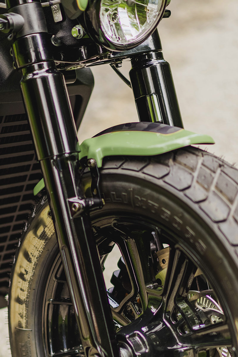 Frontfender OLD SCHOOL (passend für Indian Motorcycle Modelle: Scout Modelle ab 2015)