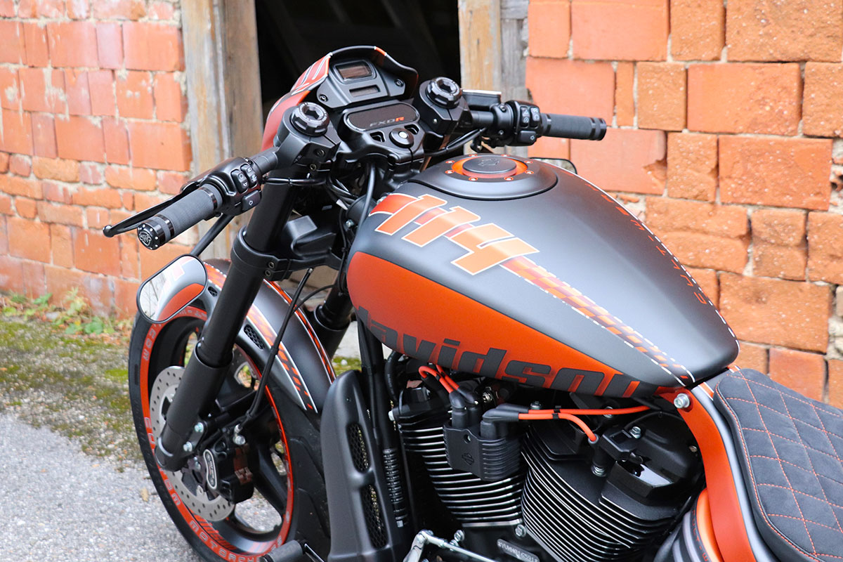 HARLEY FXDR - Stummellenker RACING (BJ. ab 2019, ohne EG / ABE)