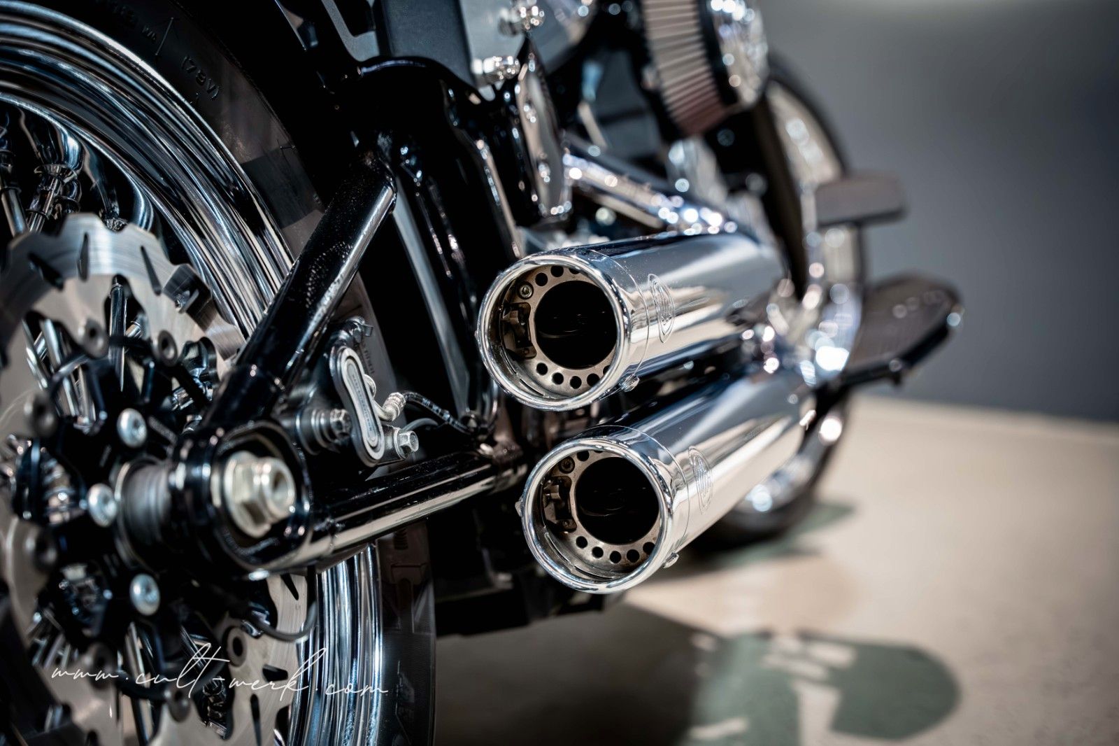 HARLEY DAVIDSON SOFTAIL SLIM CUSTOM APE KLAPPE 21 BIG SPOKE 200